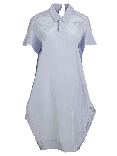Marni Cocoon Shirt Dress In Blue