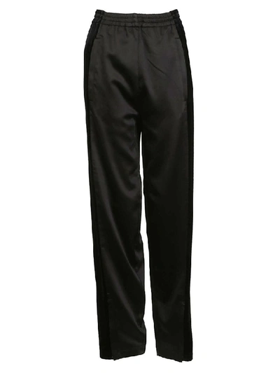 Koché High-waist Tracksuit Trousers In Black