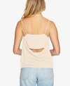 1.state Draped-back Tank Top In Golden Apricot