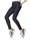 Hue Essential Denim Leggings In Deep Indigo
