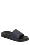 Calvin Klein Mackee Slip-on Slides In Black