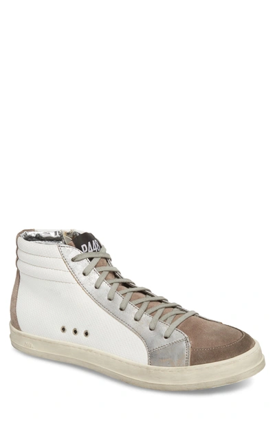 P448 E8 Skate High-top Sneakers In White