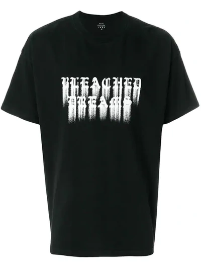Stampd Bleached Dreams Graphic T-shirt In Black