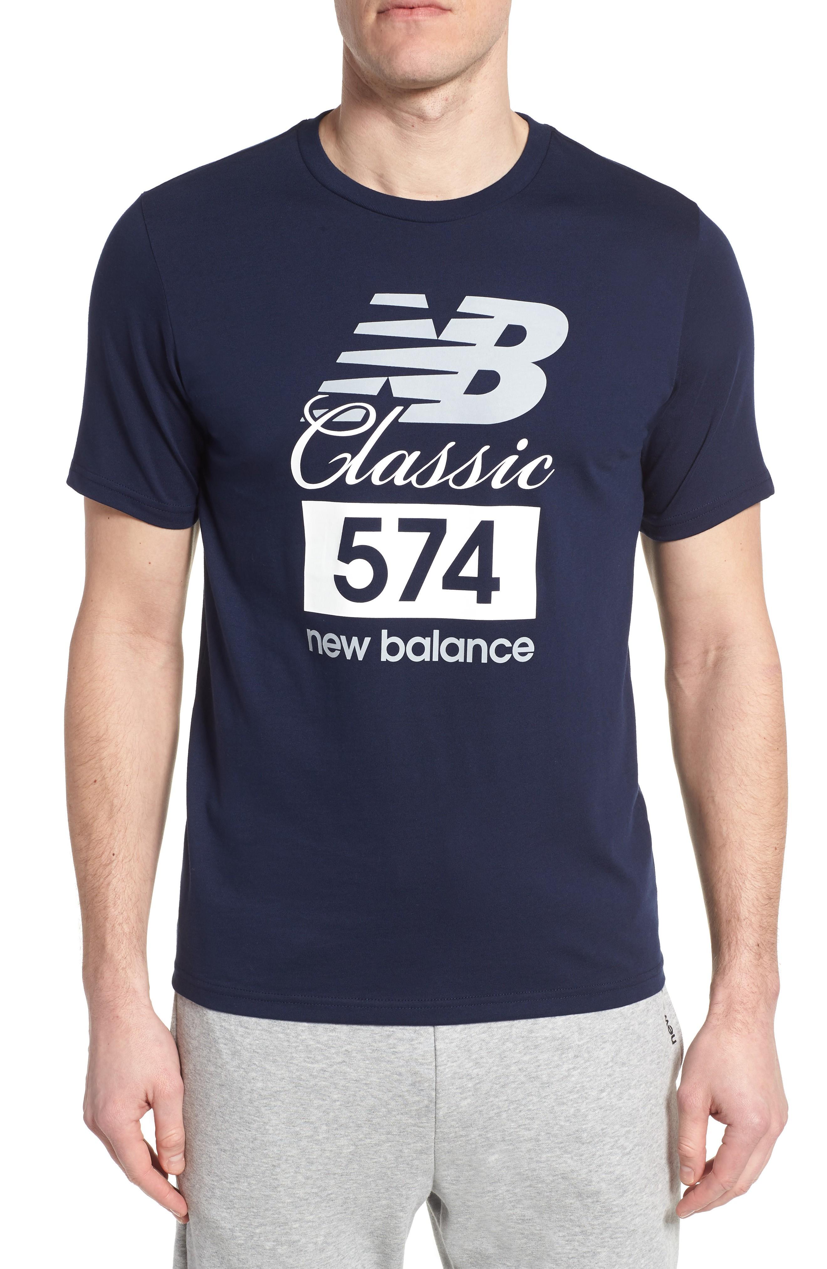 new balance 574 t shirt