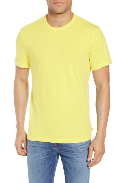 James Perse Crewneck Jersey T-shirt In Sunshine P