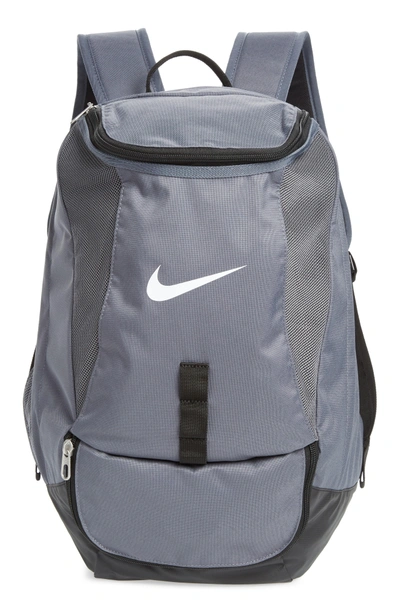 Nike Club Team Backpack - Grey In Flint Grey/ Black/ White