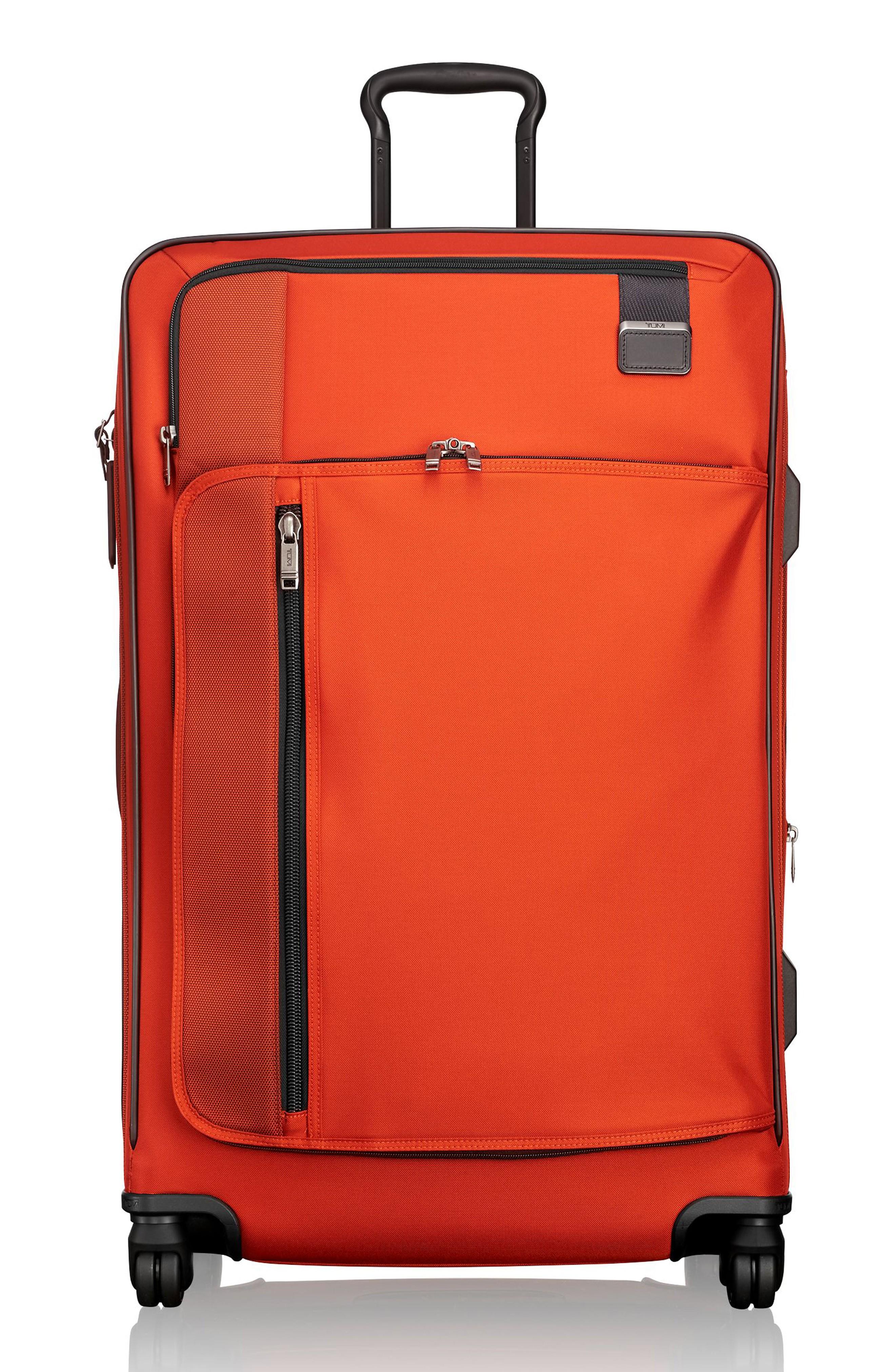 Tumi Merge Extended Trip Expandable Rolling Luggage Orange In