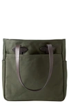 Filson Rugged Twill Tote Bag In Otter Green