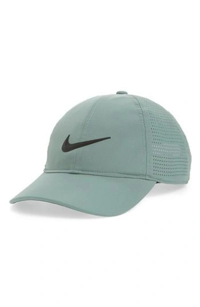 Nike Arerobill Legacy91 Performance Golf Cap - Green In Clay Green/ Anthracite/ Black