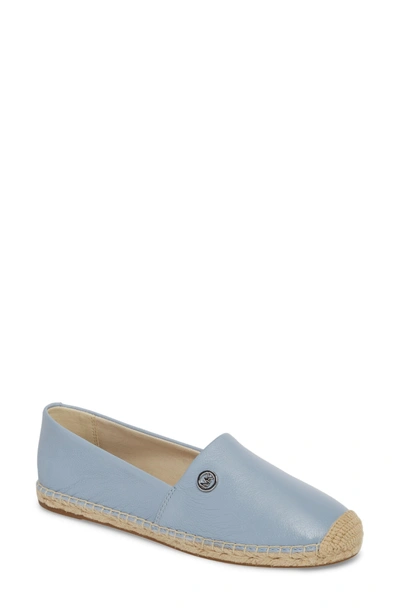 Michael Michael Kors 'kendrick' Slip-on Espadrille Flat In Pale Blue