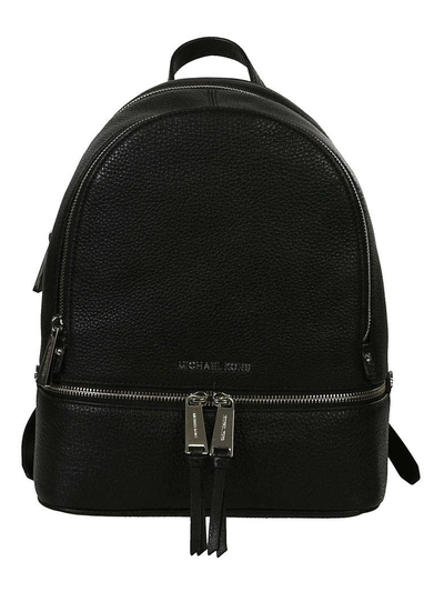 Michael Kors Rhea Backpack Bag In Black