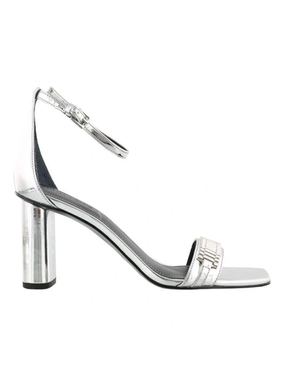 Kendall + Kylie Embellished Sandals In Silver