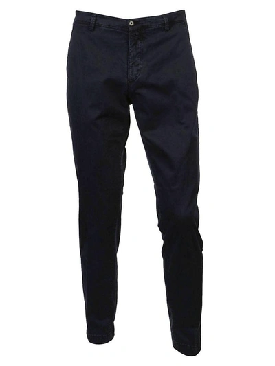 Briglia Branded Trousers In Blu