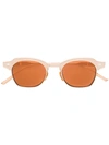 Jacques Marie Mage Dausmenil Square Frame Sunglasses In Metallic