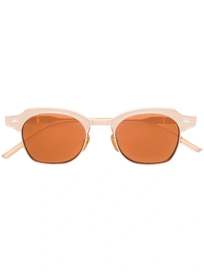 Jacques Marie Mage Dausmenil Square Frame Sunglasses In Metallic