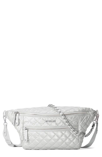 Mz Wallace Large Crossbody Sling Bag In Oyster