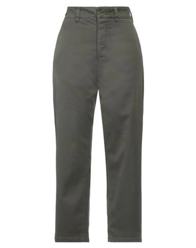 Department Five Department 5 Woman Pants Military Green Size 27 Cotton, Elastane
