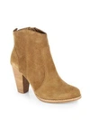 Joie Dalton Suede Ankle Boots In Whiskey