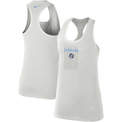 Nike Gray North Carolina Tar Heels Game Time Tank Top