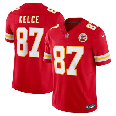 Nike Travis Kelce Red Kansas City Chiefs Vapor F.u.s.e. Limited Jersey