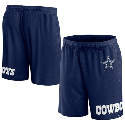 Fanatics Branded Navy Dallas Cowboys Clincher Shorts
