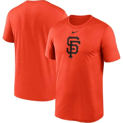 Nike Orange San Francisco Giants Big & Tall Logo Legend Performance T-shirt