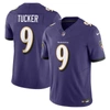Nike Justin Tucker Purple Baltimore Ravens Vapor F.u.s.e. Limited Jersey