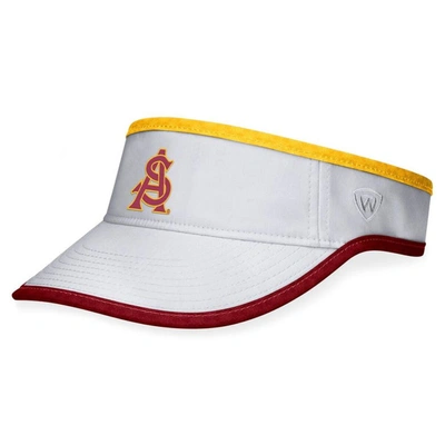 Top Of The World White Arizona State Sun Devils Daybreak Adjustable Visor