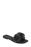 Jeffrey Campbell Floralee Slide Sandal In Black