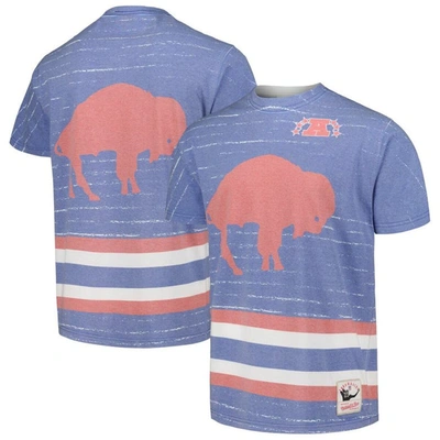 Mitchell & Ness Men's  Royal Buffalo Bills Jumbotron 3.0 T-shirt