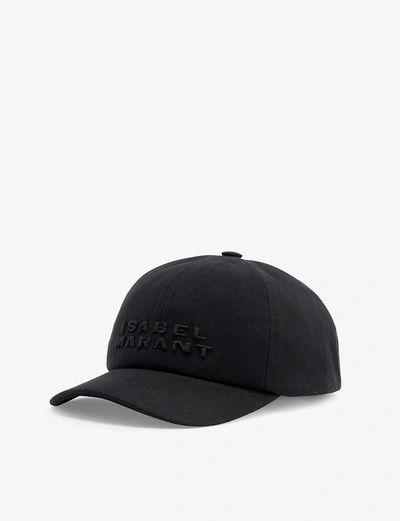 Isabel Marant Tyron Logo-embroidered Baseball Cap In Black