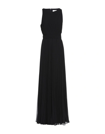 Badgley Mischka Long Dress In Black