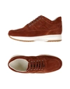 Hogan Sneakers In Brown