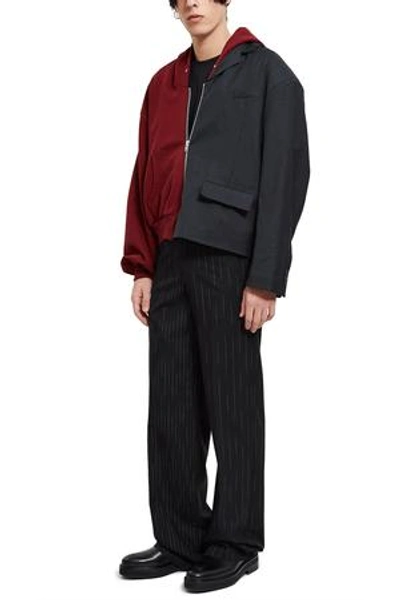 Gosha Rubchinskiy Opening Ceremony Half Hoodie Jacket In Gosha Rubchinskiy Opening Ceremony Half Hoodie Jacket In