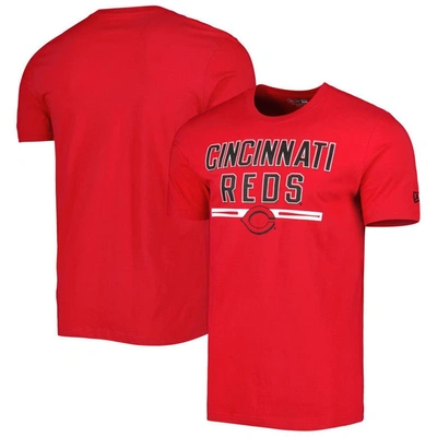 New Era Red Cincinnati Reds Batting Practice T-shirt
