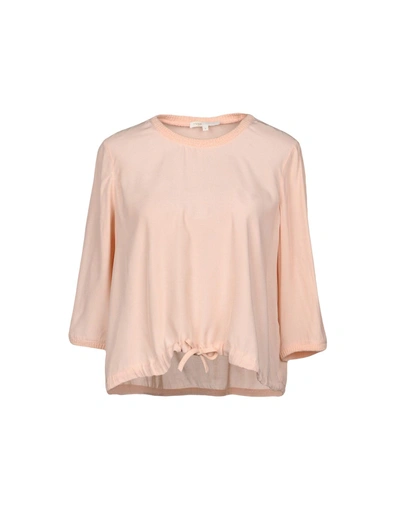 Maje Blouse In Pale Pink