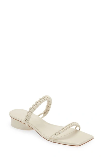 Cult Gaia Milo Slide Sandal In Off White