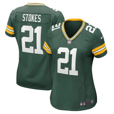 Nike Eric Stokes Green Green Bay Packers Game Jersey