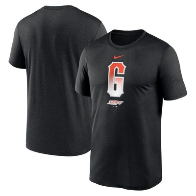 Nike Black San Francisco Giants City Connect Logo T-shirt