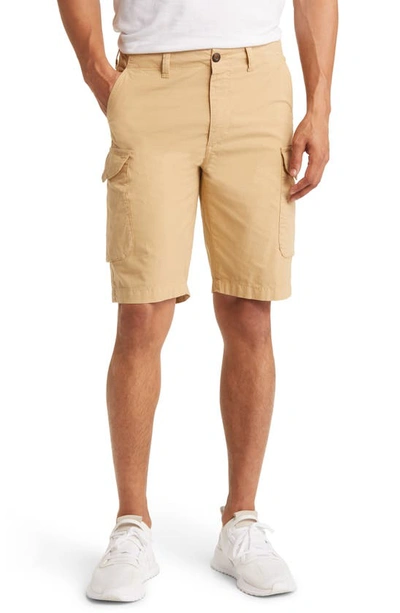 North Sails Stretch Cotton Cargo Shorts In Honey