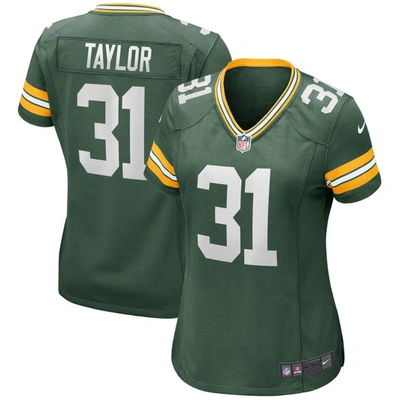 Nike Jim Taylor Green Green Bay Packers Game Retired Player Jersey