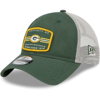 New Era Green Green Bay Packers Property Trucker 9twenty Snapback Hat