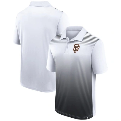 Fanatics Men's  White, Black San Francisco Giants Sandlot Game Polo Shirt In White,black