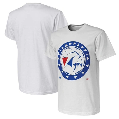 Nba X Naturel White Philadelphia 76ers No Caller Id T-shirt