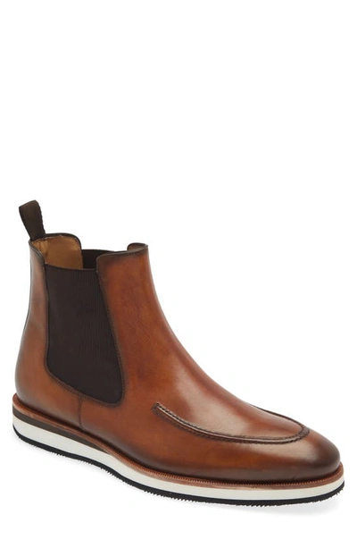 Cervantes Chelsea Boot Cognac Rust By Mezlan Made In Spain Brand