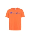 Champion Sports T-shirt In Orange