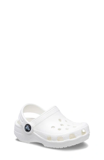 Crocs Kids' Littles Clog In White/white