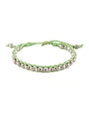 Riccardo Forconi Bracelet In Acid Green