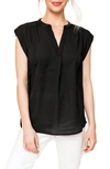 Gibsonlook Kotch Floral Print Blouse In Black