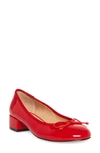 Steve Madden Cherish Pump In Red Patent